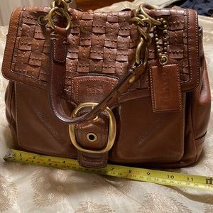 Authentic Coach bag in genuine leather